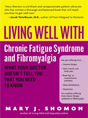 cover image of Living Well with Chronic Fatigue Syndrome and Fibromyalgia
